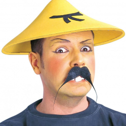 Mey İthalat® Uzak Doğu Asyalı Çin Japon Şapkası Sarı Renk