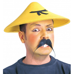 Mey İthalat® Uzak Doğu Asyalı Çin Japon Şapkası Sarı Renk