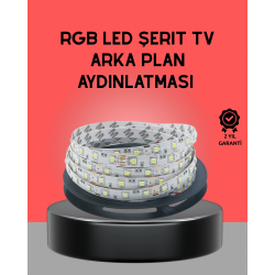 Mey İthalat® Uzaktan Kumandalı LED TV Arka Işık Şeridi