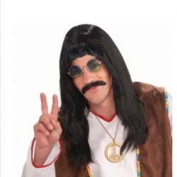 Mey İthalat® Uzun Barış Manço Peruğu ve Bıyığı