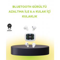 Mey İthalat® Uzun Bekleme Süreli Bluetooth Kulaklık Kablosuz Bağlantı