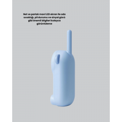 Mey İthalat® Uzun Menzilli Bebek Telsizi – VOX Modlu, Renkli LCD Ekranlı