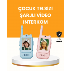Mey İthalat® Uzun Menzilli Video Walkie Talkie Eğitici ve Eğlenceli Oyuncak