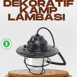 Mey İthalat® Uzun Ömürlü Bataryalı Outdoor LED Gece Lambası