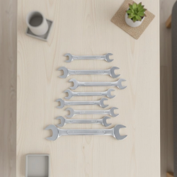 Mey İthalat® Uzun Ömürlü Kombine Anahtar Seti 8 Parça