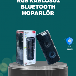 Mey İthalat® Uzun Pil Ömrü Sunan Kablosuz Bluetooth Hoparlör