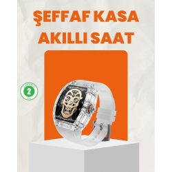 Mey İthalat® Uzun Pil Ömürlü Akıllı Saat Spor ve Günlük Kullanım