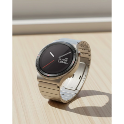 Mey İthalat® Uzun Pil Ömürlü AMOLED Akıllı Saat Torch Işıklı