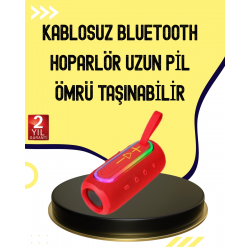 Mey İthalat® Uzun Pil Ömürlü Bluetooth 5.1 Hoparlör