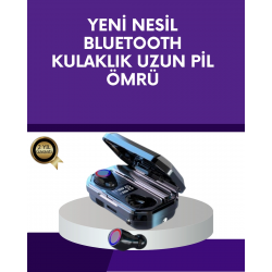 Mey İthalat® Uzun Pil Ömürlü Kablosuz Kulaklık – 4 Saat Kesintisiz Kullanım
