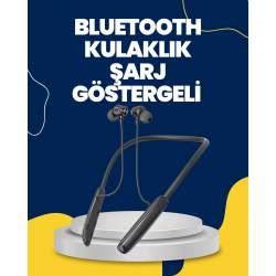 Mey İthalat® Uzun Süreli Kullanım Boyun Askılı Kablosuz Kulaklık – Hızlı Şarj, Ergonomik Tasarım