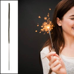 Mey İthalat® Uzun Tel Maytap Pasta Maytabı Kına Gecesi Bekarlığa Veda Maytap 40 cm 5 Adet