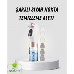 Mey İthalat® Vakum Teknolojili Siyah Nokta Temizleyici – Cilt Tonu Eşitleyen Masajlı Cilt Bakım Cihazı