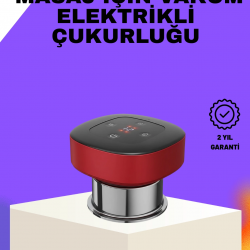 Mey İthalat® Vakumlu Masaj Aleti Çok Kademeli Emme Isıtmalı Ev Tipi Terapi