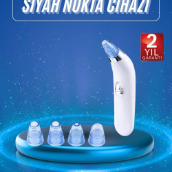 Mey İthalat® Vakumlu Siyah Nokta Ve Yüz Temizleme Cihazı 4 Başlıklı