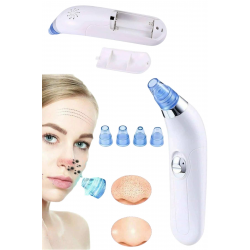 Mey İthalat® Vakumlu Siyah Nokta Ve Yüz Temizleme Cihazı 4 Başlıklı