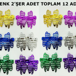Mey İthalat® Vegas Casino Kupa Sinek Temalı Parti Gözlüğü 6 Renk 12 Adet