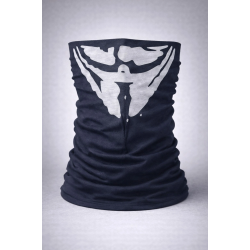 Mey İthalat® Vendetta Maskesi Desenli Baf Bandana – Çok Amaçlı Yüz Boyunluk Bandana 4 No