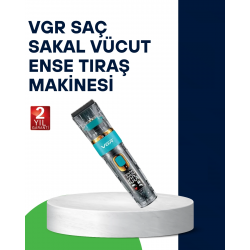 Mey İthalat® VGR V-695 Profesyonel Saç ve Sakal Kesme Makinesi Şarjlı ve Kablolu Kullanım