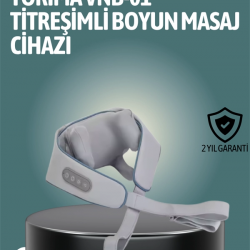 Mey İthalat® VNB-01 Şarjlı Isıtmalı Boyun ve Omuz Masaj Cihazı