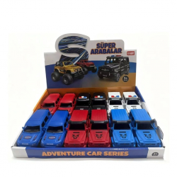 Mey İthalat® VRD10672 SÜRTMELİ SÜPER JEEP SERİSİ( adet fiyatıdır)