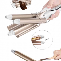 Mey İthalat® Wag Maşa Yeni Nesil Yüksek Isı Ayarlı Seramik Kaplama Saç Şekillendirici Doğal Bukle