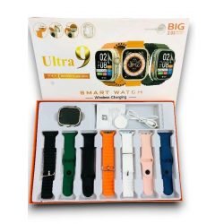 Mey İthalat® WATCH9 7 KORDONLU AKILLI SAAT