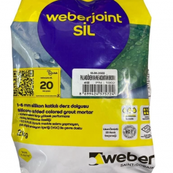 Mey İthalat® Weber Joint Sil 412 Palandöken Kahve Derz Dolgu 2 Kg