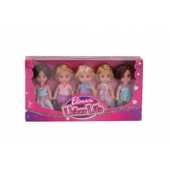 Mey İthalat® WG-67005 KUTULU 3 5INCH 5 LI BEBEK