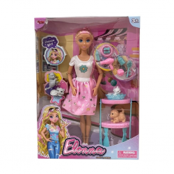 Mey İthalat® WG66962 -Kutulu  Pet Shop Bebek Set 11,5 inç