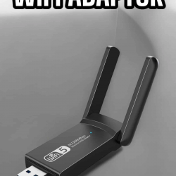 Mey İthalat® Wifi Alıcı Wifi Adaptörü USB Girişli 3.0