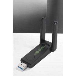 Mey İthalat® Wifi Alıcı Wifi Adaptörü USB Girişli 3.0