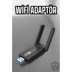 Mey İthalat® Wifi Alıcı Wifi Adaptörü USB Girişli 3.0