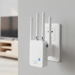 Mey İthalat® WiFi Güçlendirici 2.4G 5G Kablosuz Tekrarlayıcı