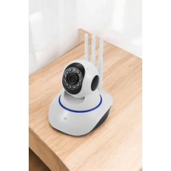 Mey İthalat® Wifi Kamera Ev Kamerası Gece Görüşlü Kablosuz Bebek Izleme Kamerası