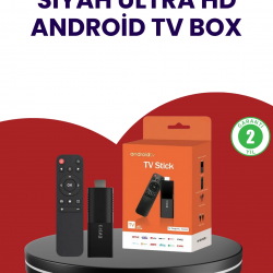 Mey İthalat® WiFi ve Bluetooth Destekli Android TV Dönüştürücü Stick