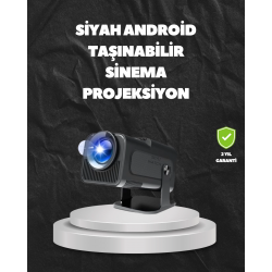 Mey İthalat® WiFi6 ve Bluetooth 5.0 Teknolojili Kablosuz Bağlantı Özellikli Projektör