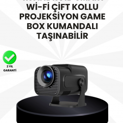Mey İthalat® WiFi6 ve Bluetooth 5.4 Destekli LED Projektör - HCS350pro