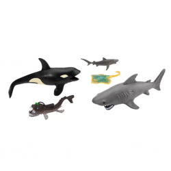 Mey İthalat® Wild Quest Okyanus Hayvanları Oyun Seti 5 parça