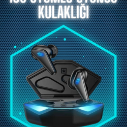 Mey İthalat® Wireless Gaming Kulaklık Mikrofonlu Bluetooth Oyuncu Kulaklığı