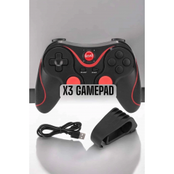 Mey İthalat® X3 Gamepad Oyun Kolu Bluetooth Bağlantılı Gamestick Android Uyumlu