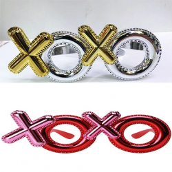 Mey İthalat® Xoxo Parti Gözlüğü 2 Renk 2 Adet
