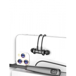 Mey İthalat® Y12 KABLOLU KULAKİÇİ SİLİKONLU BLUETOOTH KULAKLIK