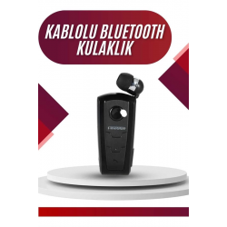 Mey İthalat® Yaka Kulaklığı Andorid Tüm Cep Telefonlarına Uyumlu Mikrofonlu Titreşimli Makaralı