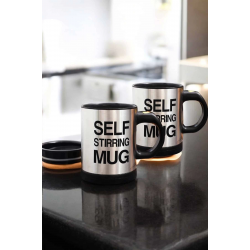 Mey İthalat® Yazılı Mug Kupa Karıştırıcı Özelliği Ve Paslanmaz Çelik