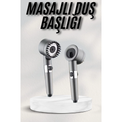 Mey İthalat® Yeni Masaj Etkili Nesil Filtreli  Duş Başlığı Fıskiyesi Duş Banyo