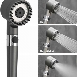 Mey İthalat® Yeni Masaj Etkili Nesil Filtreli  Duş Başlığı Fıskiyesi Duş Banyo
