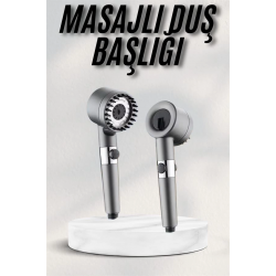 Mey İthalat® Yeni Masaj Etkili Nesil Filtreli  Duş Başlığı Fıskiyesi Duş Banyo