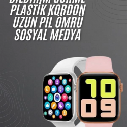 Mey İthalat® Yeni Model Akıllı Saat Dokunmatik Ekran Unisex Amoled Ekran 44 mm