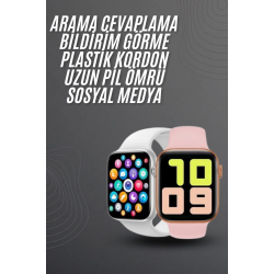 Mey İthalat® Yeni Model Akıllı Saat Dokunmatik Ekran Unisex Amoled Ekran 44 mm